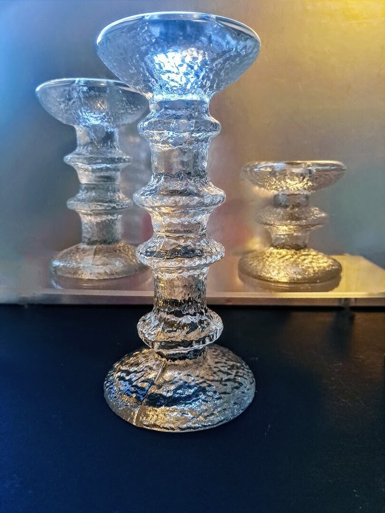 Iittala - Timo Sarpaneva - Κηροπήγιο (3) - Γυαλί - Festivo κηροπήγια #2.1