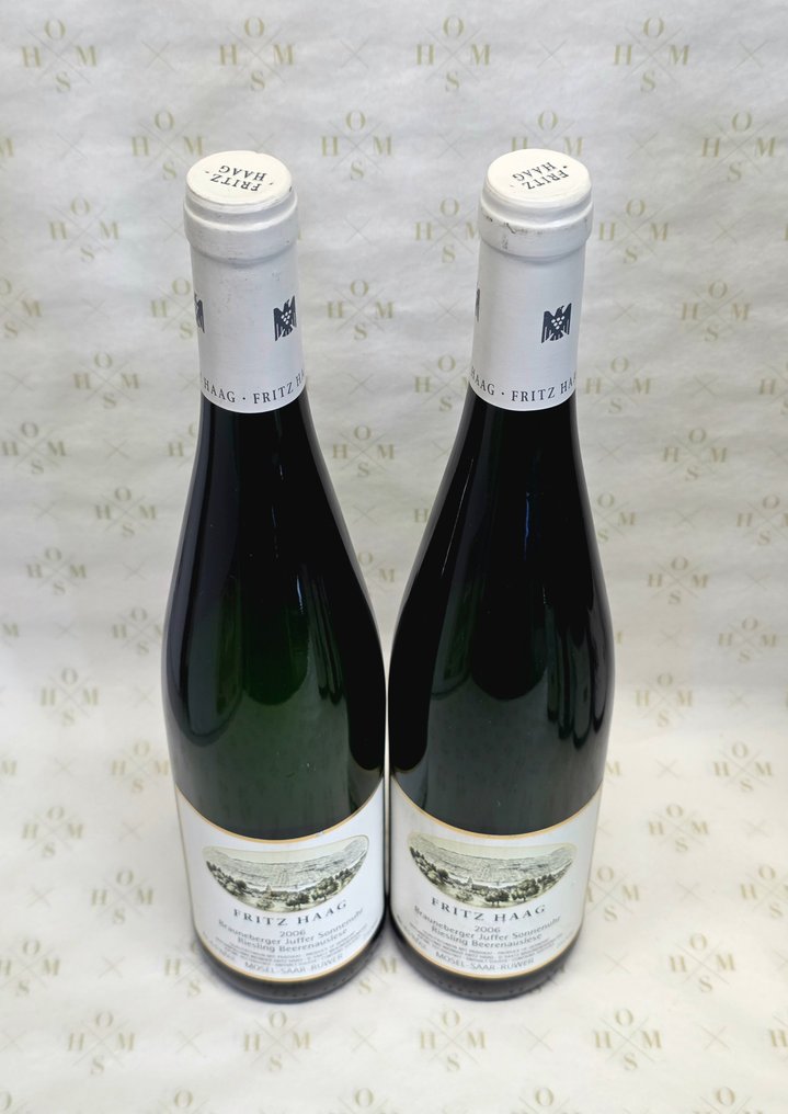 2006 Fritz Haag BA, Brauneberger Juffer Riesling - Μοζέλλας Beerenauslese - 2 Bottles (0.75L) #3.2