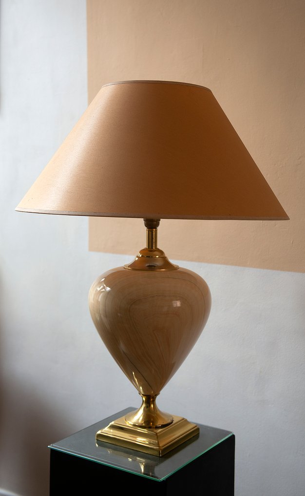 Dauphin - Table lamp - glazed ceramics #2.1