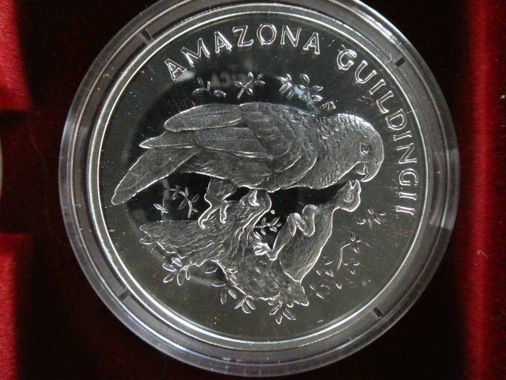 World. 1996 WWF 30 Years A beautiful collection of 0.999 silver coins featuring animals #3.2