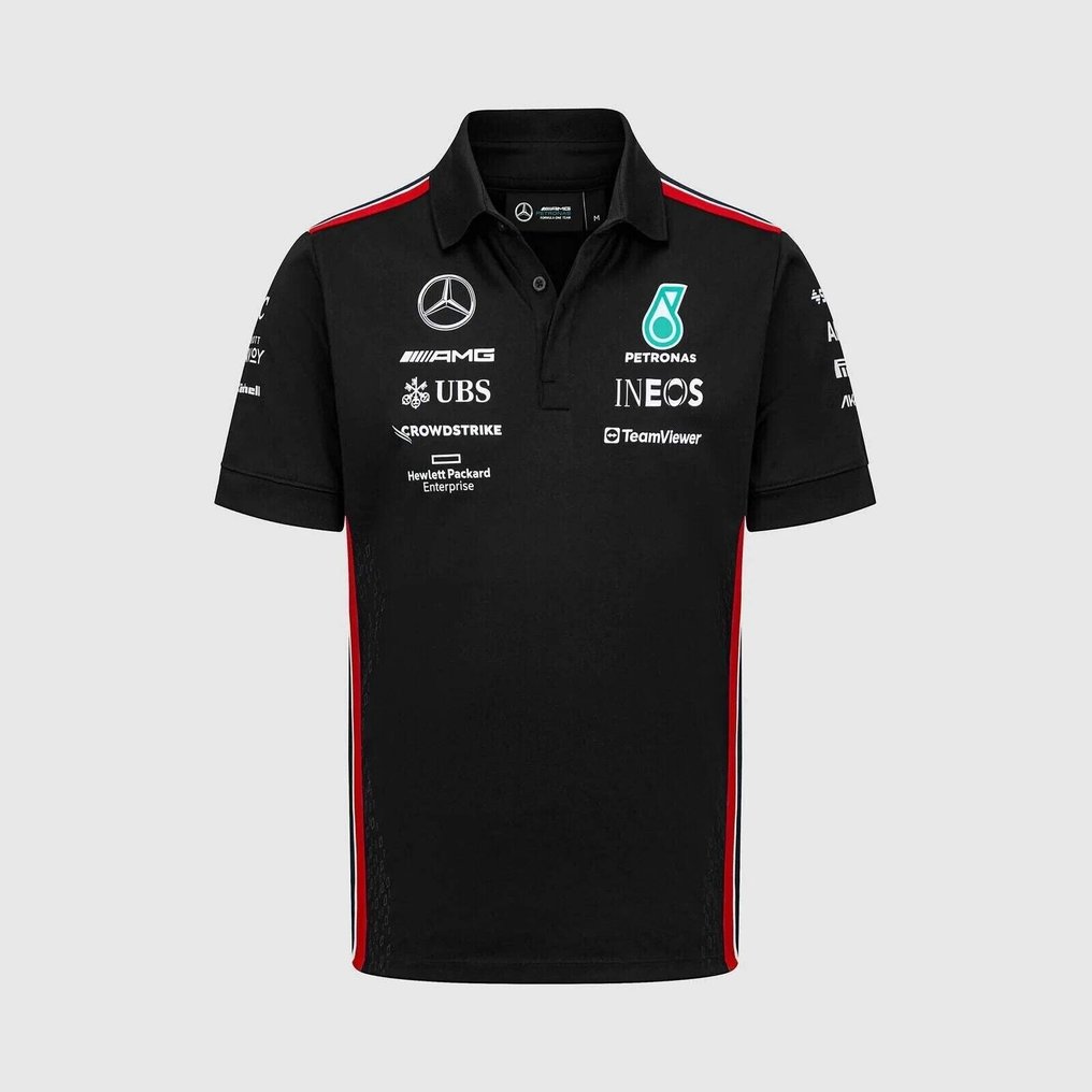 Mercedes AMG Petronas F1 Team Black Driver Polo - Μπλούζα πόλο - New with tags #1.0