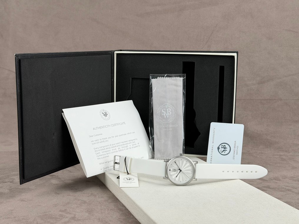 Stefano Braga - ÈOS White - No Reserve Price - EOS1000B-AG-15SBW - Men - 2020+ #2.1