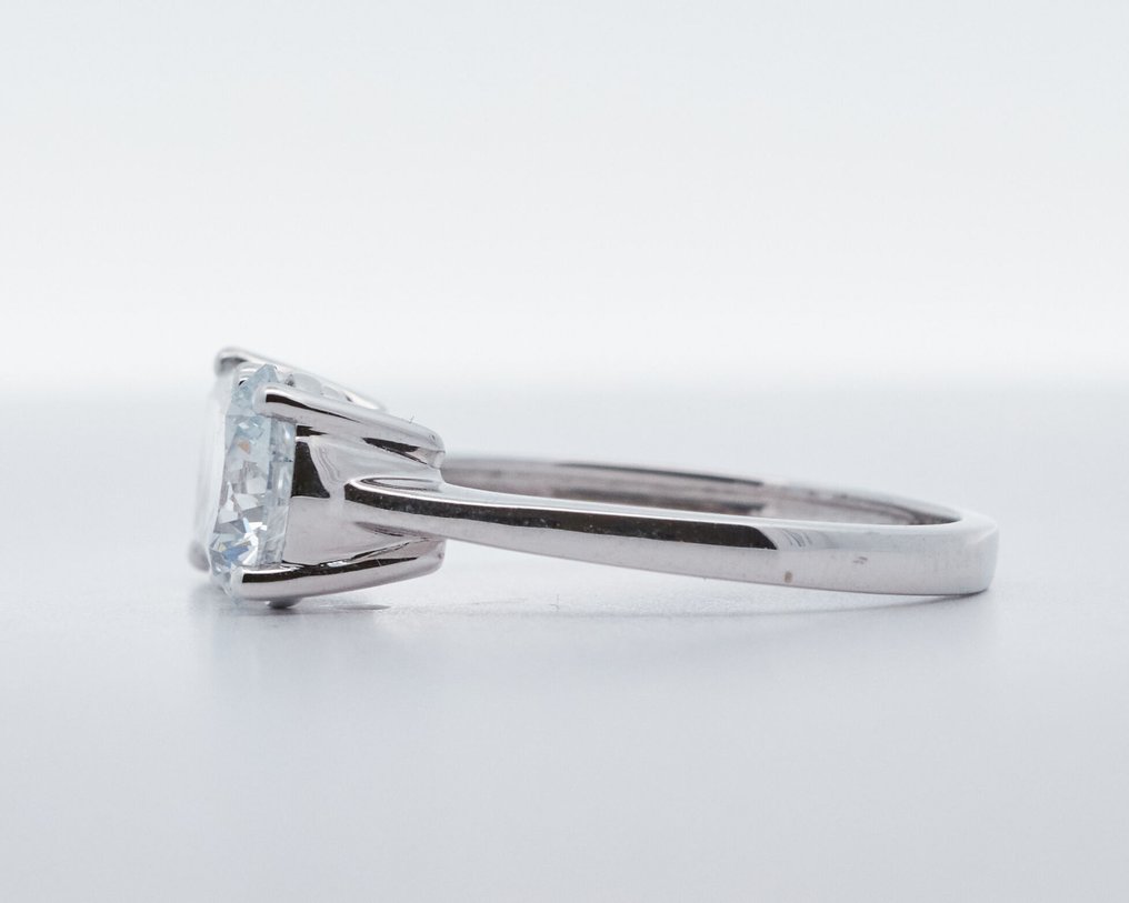 没有保留价 - 戒指 - 14K包金 白金 - 2.00ct. tw. 钻石 (实验室培育) - 钻石 #4.3