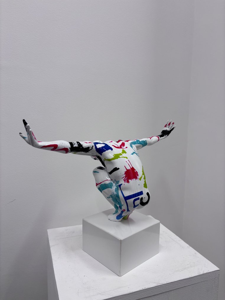 Γλυπτό, Atleta - 32 cm - Ρητίνη, Μάρμαρο #4.3