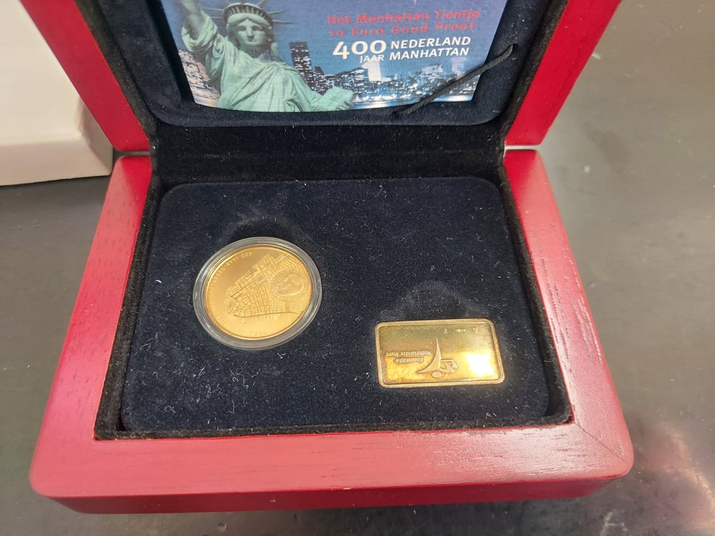 Netherlands. 10 Euro 2009 "Manhattan" Proof #1.0