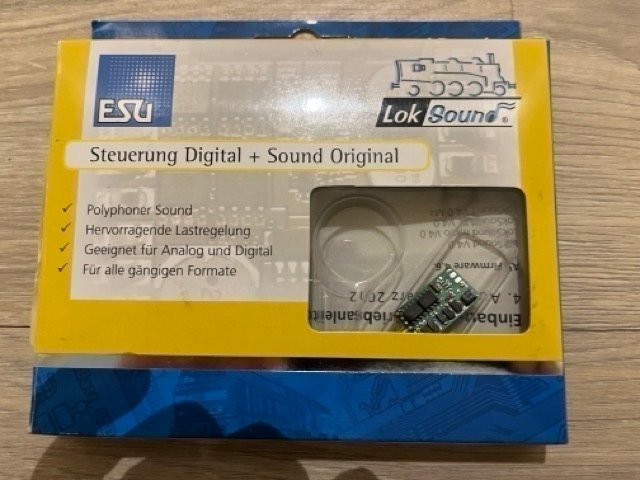 ESU H0 - 66499/52624 - Σετ σιδηρόδρομου μοντελισμού (2) - Δύο αποκωδικοποιητές (Micro και Sound) #1.0