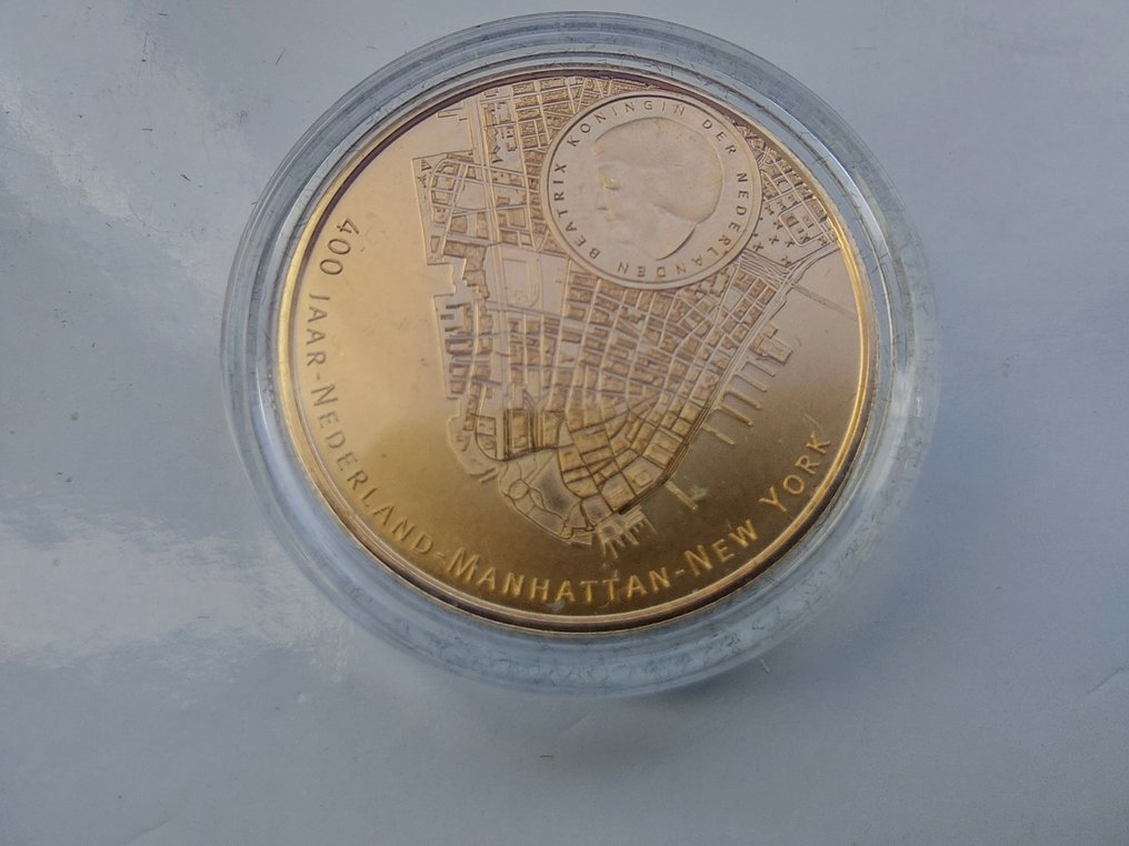 Netherlands. 10 Euro 2009 "Manhattan" Proof #2.1