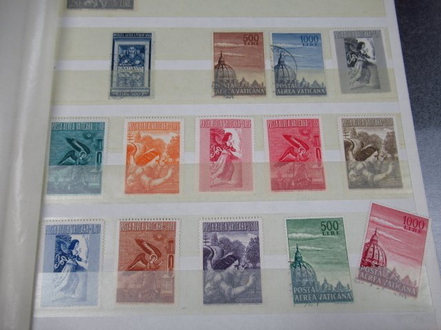 梵蒂冈  - 目录结束，邮票收藏 #4.3
