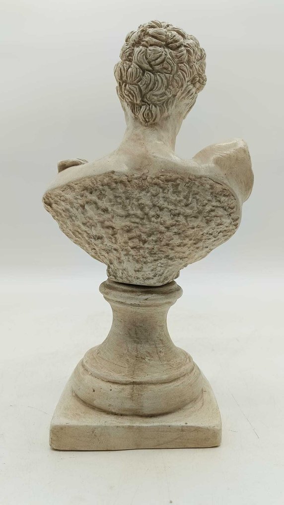Sculpture, Busto di Hermes - 27 cm - marble dust #3.2