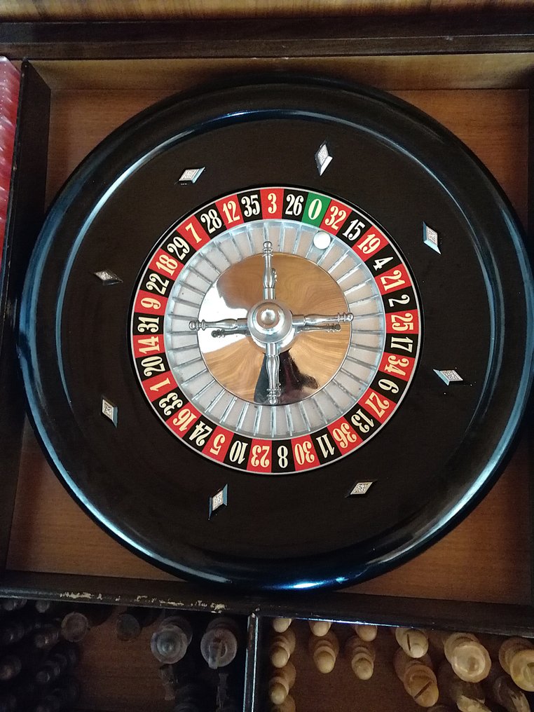 Board game - Set Roulette - Wood #2.1