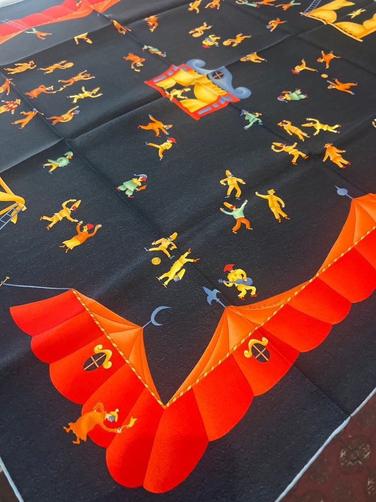 Bvlgari seta foulard firmato davide pizzigoni - 時尚配飾套裝 #1.0