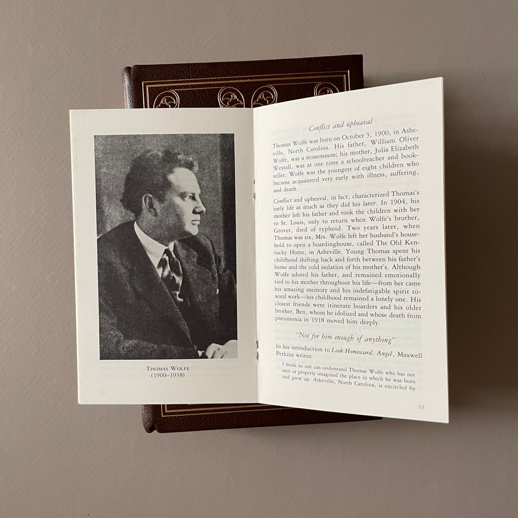 Thomas Wolfe - From Death to Morning - Franklin Library - Collected Stories - 1979 #4.3