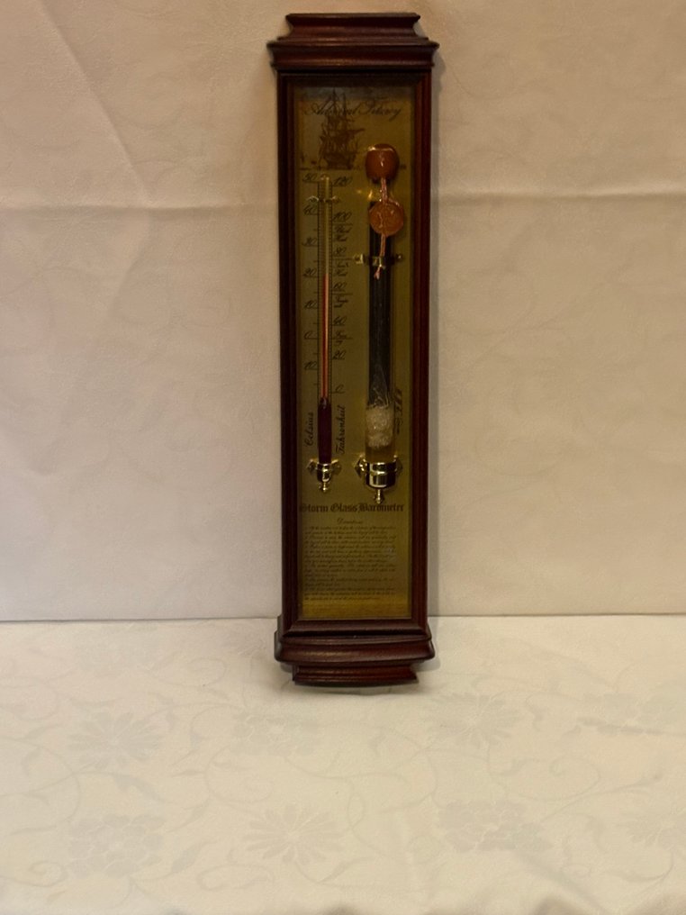 fitzroy - Termómetro - Vidro, Madeira #1.0