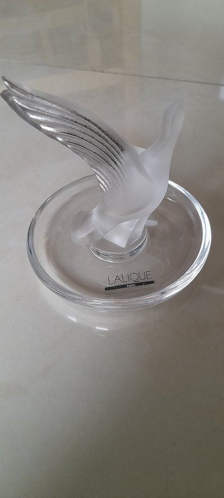 Lalique - Portagioie - Cristallo - Anatra argento #2.1