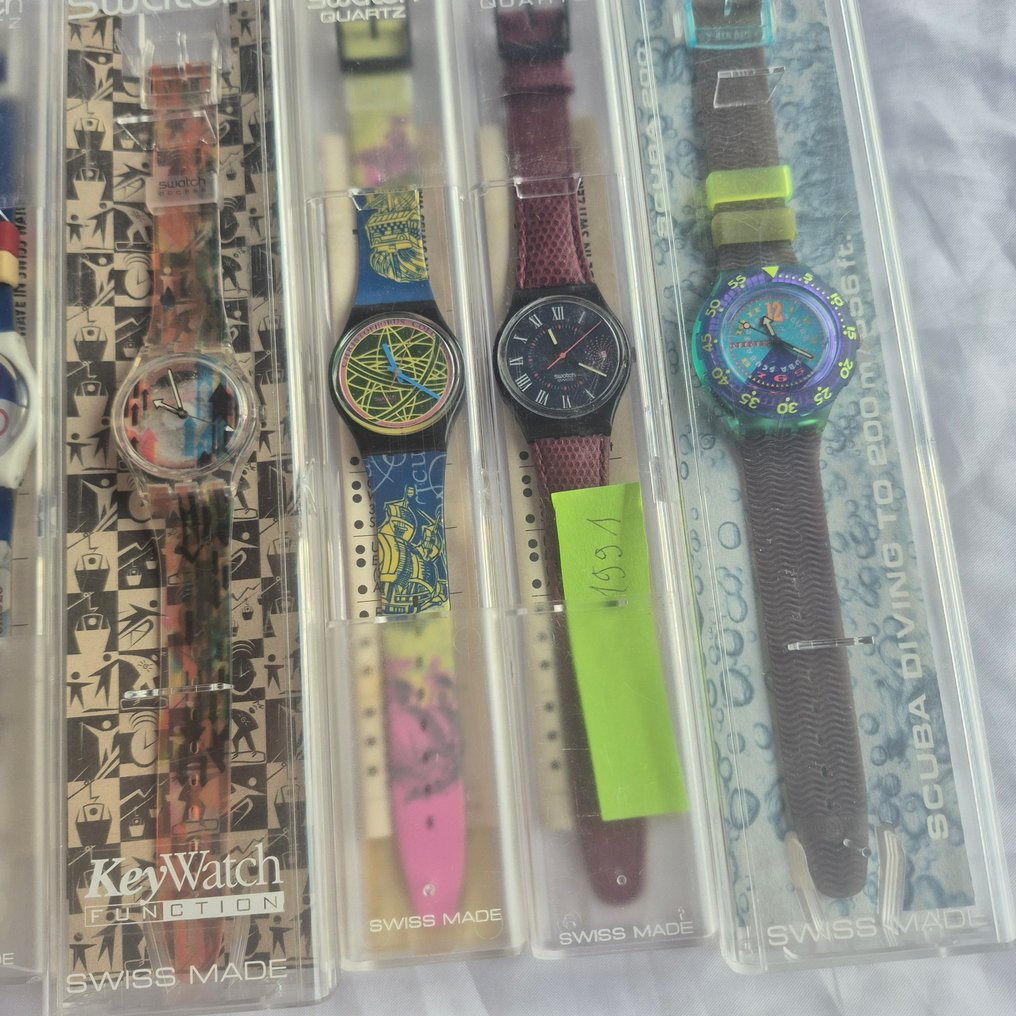 Swatch - Swatch 10 watchs NOS - No reserve price - Unisex - 1990 #4.3
