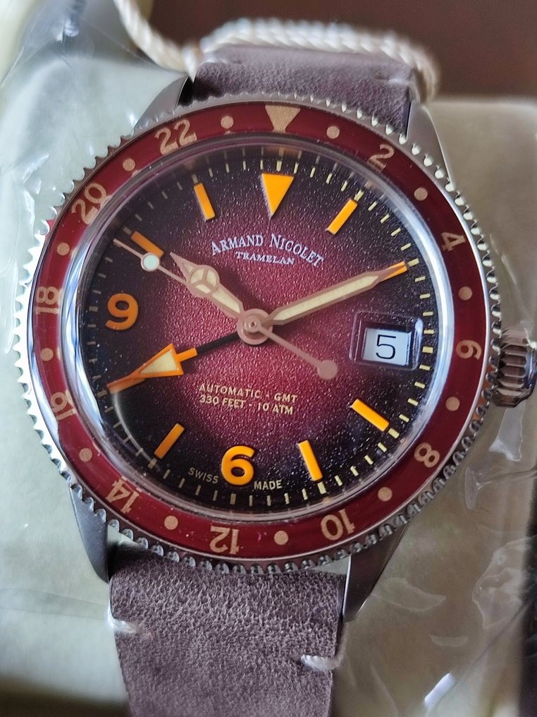 Armand Nicolet - VS1 GMT RED - A506AXAA - Men - 2020+  #2.1