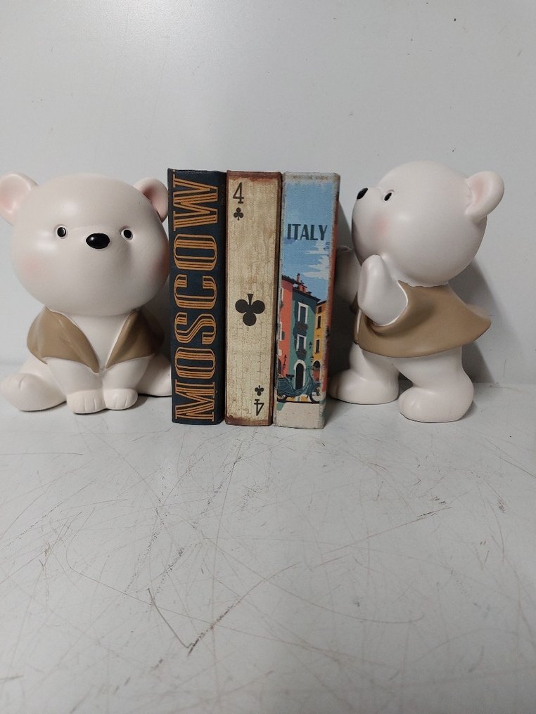 Statue, boekensteun - 15 cm - polyresin #1.0