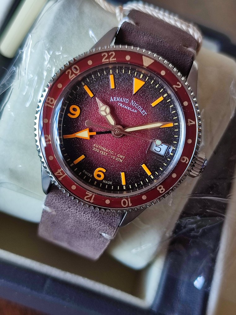 Armand Nicolet - VS1 GMT RED - A506AXAA - Men - 2020+  #1.0