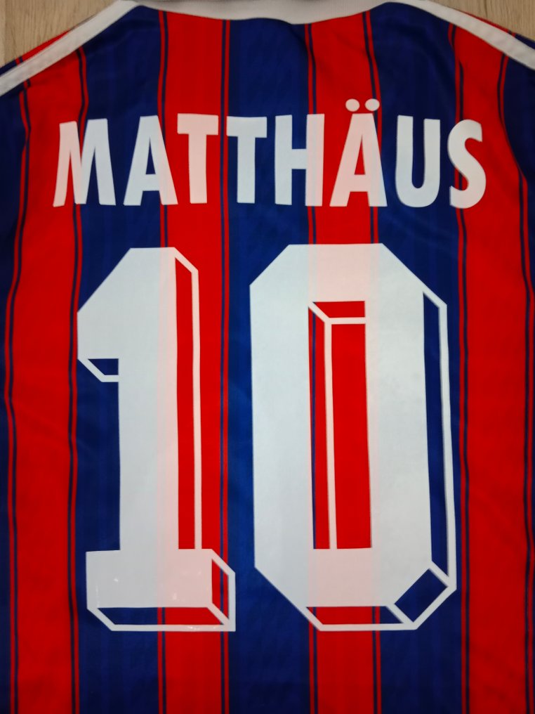 拜仁慕尼黑 - 德国足球联盟 - Matthaus - 1995 - 足球衫 #3.2