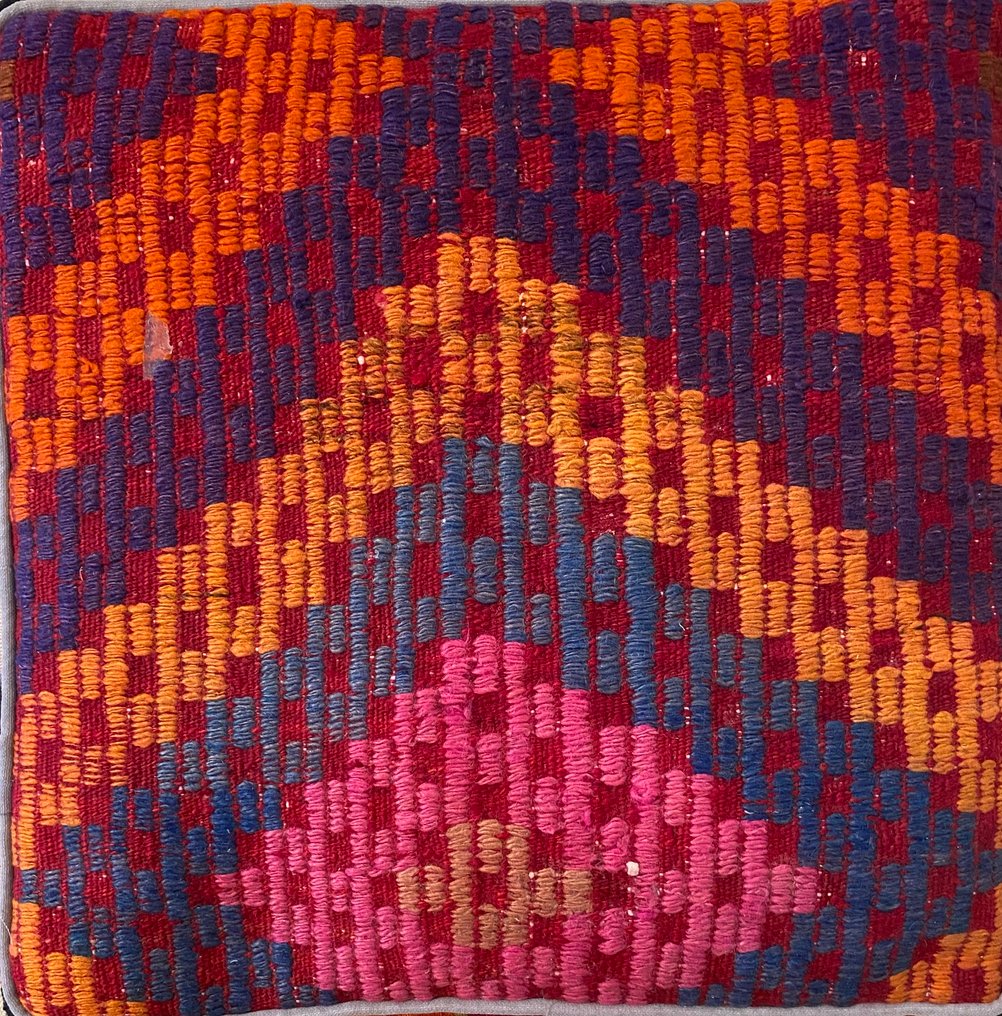 Kelim Poef - Kelim - 48 cm - 48 cm #3.2