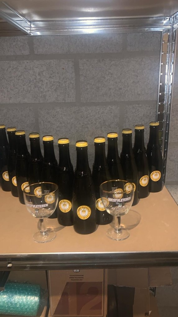 Westvleteren - XII w/ glasses - 33cl -  12 bottles  #1.0