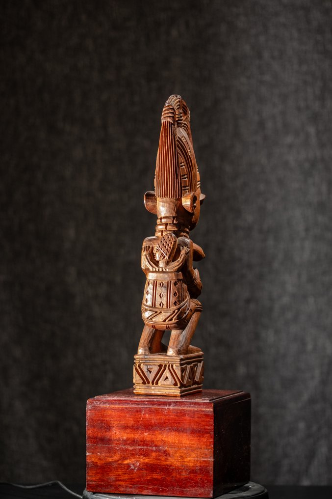 Γλυπτό L.A. FAKEYE Yoruba - Γιορούμπα - Νιγηρία  (χωρίς τιμή ασφαλείας) #4.3