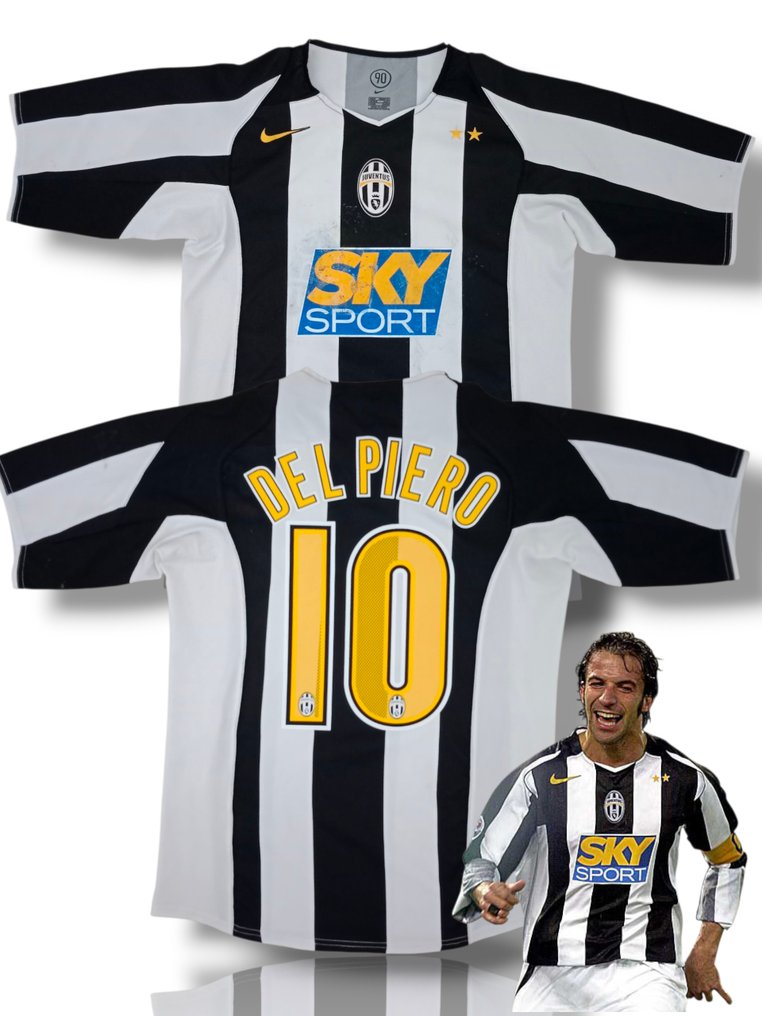 尤文图斯 - 意大利足球联盟 - Del Piero - 2005 - 足球衫 #1.0