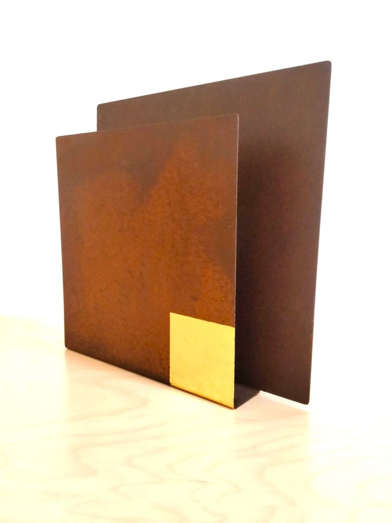 OUT design - Roberto Dagnino - Lampe de table - Dorata - Corten, Acier #4.3