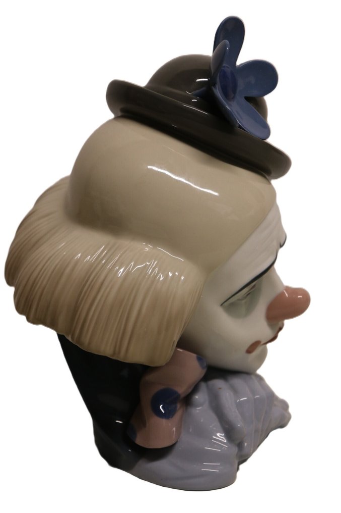Lladró - Jose Puche - 塑像, " Pensive " Clown - 26 cm - 瓷 - 1981 #3.2