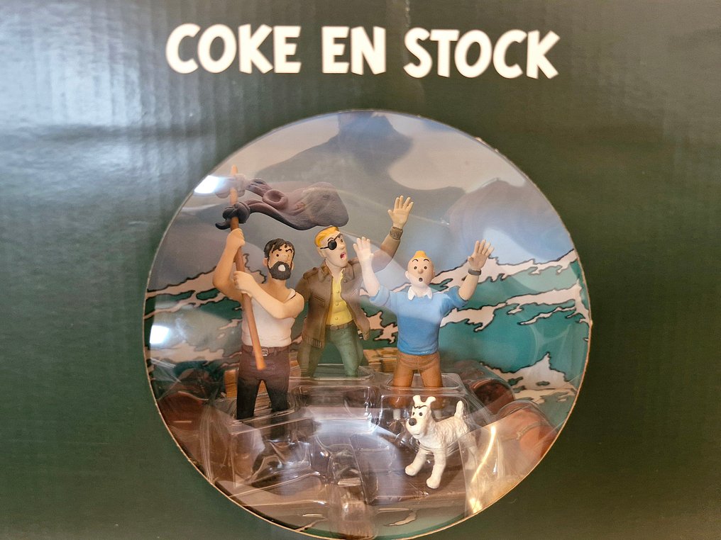 Tintin  - 立体透视模型 Coke en Stock - 比利时 #4.3