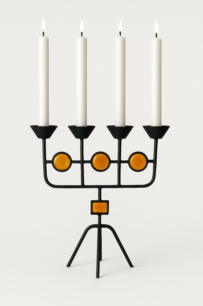 Ystad Metall - Gunnar Ander - 烛台 - 铸铁 #3.2