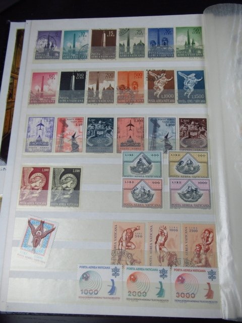 梵蒂冈  - 目录结束，邮票收藏 #3.2