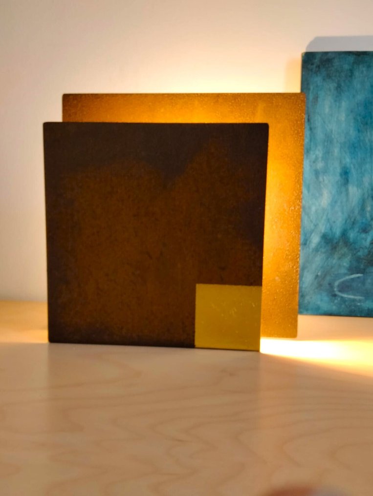 OUT design - Roberto Dagnino - Lampe de table - Dorata - Corten, Acier #2.1
