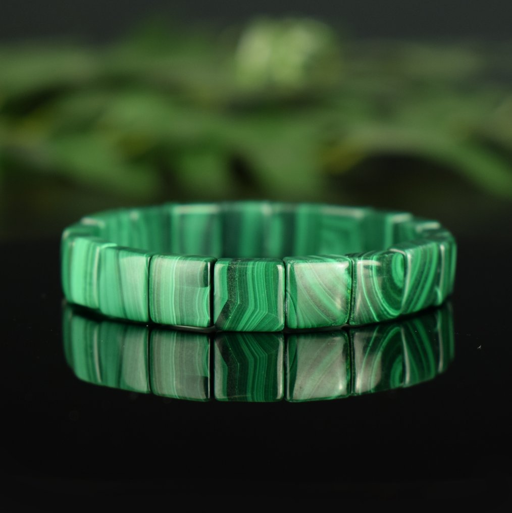 Φυσική μαλαχίτης - Ποιότητα λίθου- 30.7 g #4.3