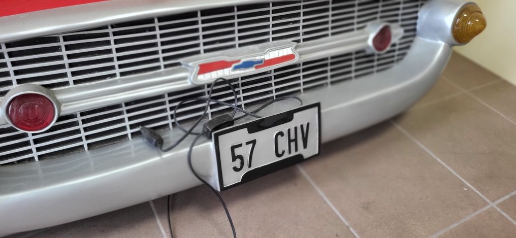 汽车前部装饰 - Chevrolet - Bel Air - 1957 #4.3