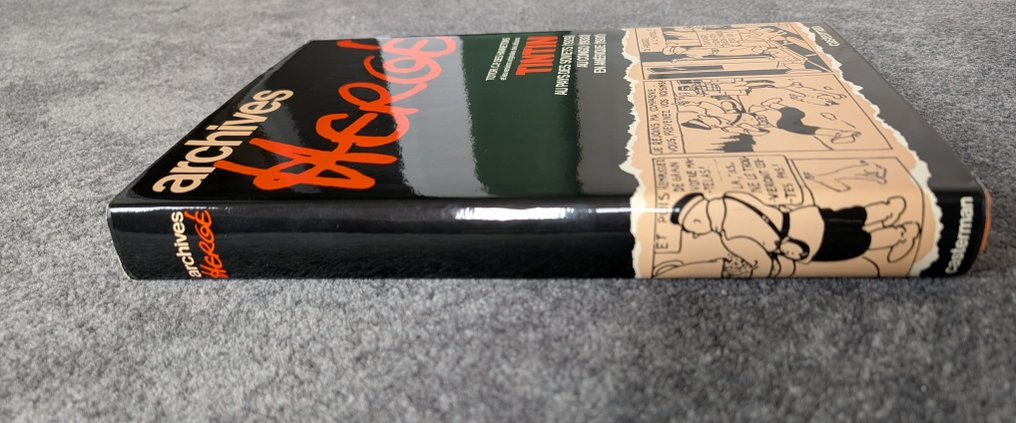 Archives Hergé T1 - Album met stofomslag èn in originele schuifdoos - 1 Album - First edition - 1973 #2.1
