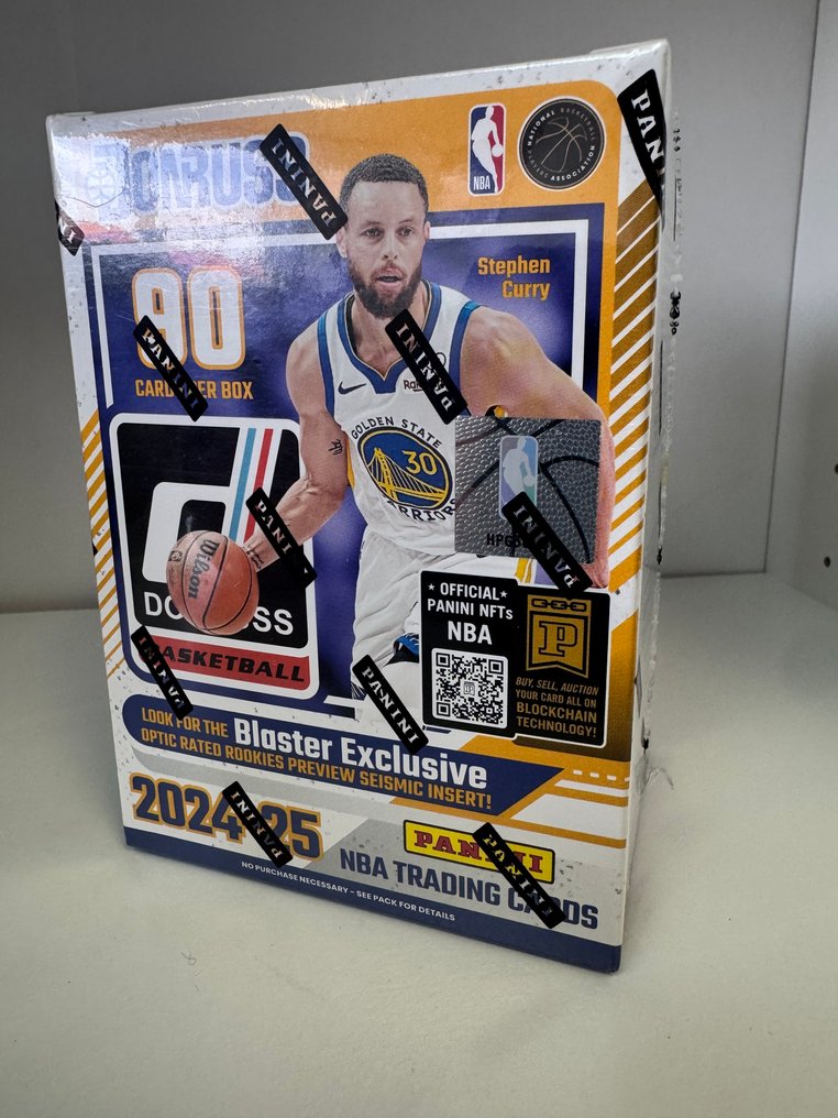 2024/25 Panini Donruss Basketball Luka Doncic, Stephen Curry, LeBron James 90 cards in total Search for autographs 平行卡, 編號平行卡, 簽名卡 - 1 Sealed box - 狀況優良(EX) #3.2