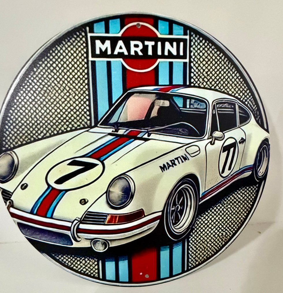 广告人物 - 纪念保时捷Martini Racing罐广告 - 2000-2010 #1.0