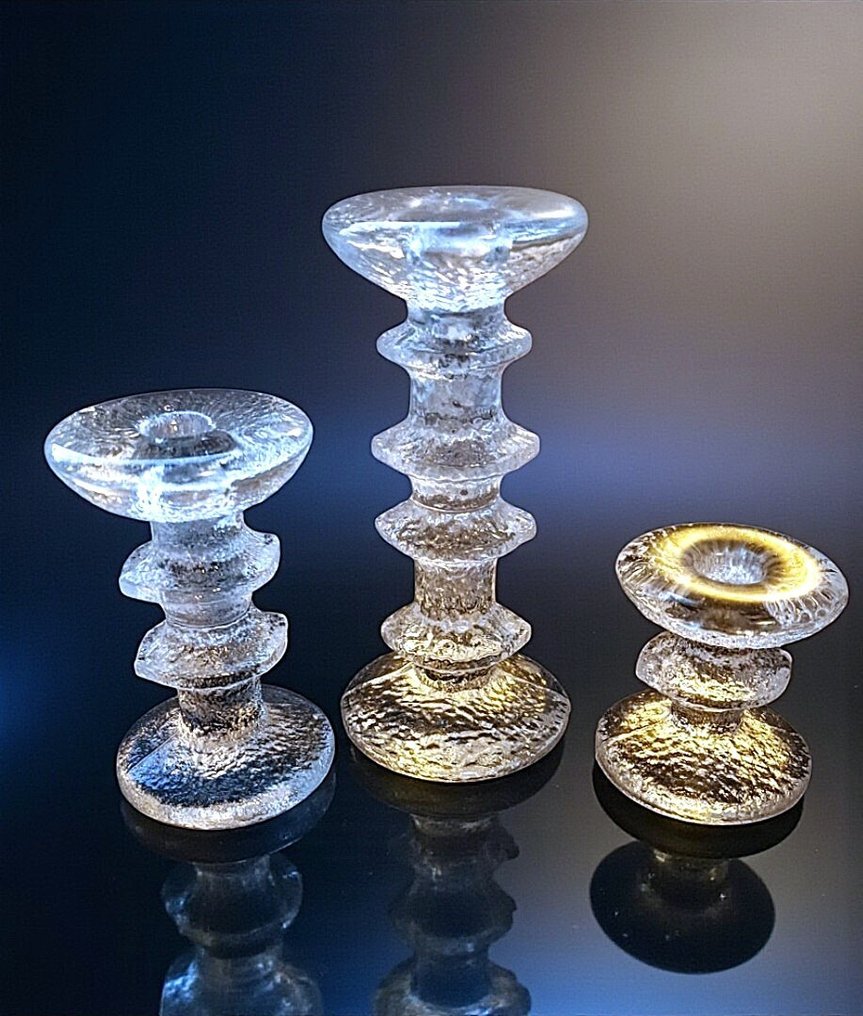 Iittala - Timo Sarpaneva - Κηροπήγιο (3) - Γυαλί - Festivo κηροπήγια #3.2