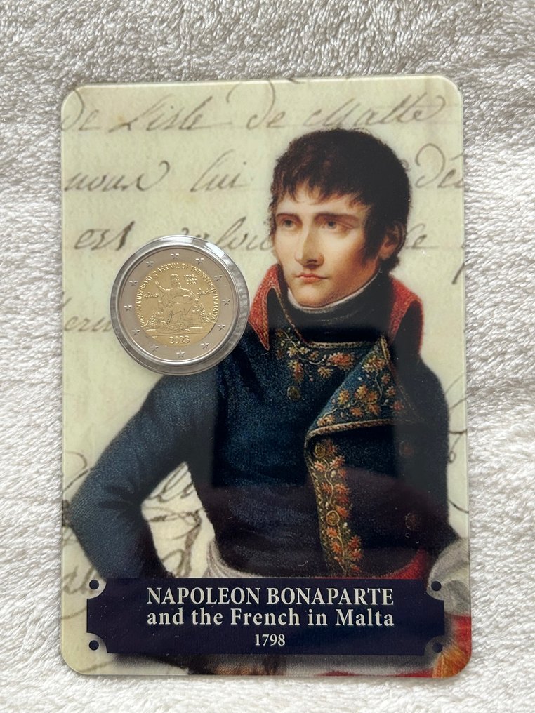 马耳他. 2 Euro 2023 2 x coincards  (没有保留价) #2.1