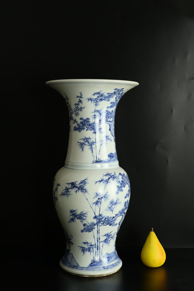 Wazon - Porcelana - Chiny - XIX–XX wiek - Wysokość 44 cm! #1.0