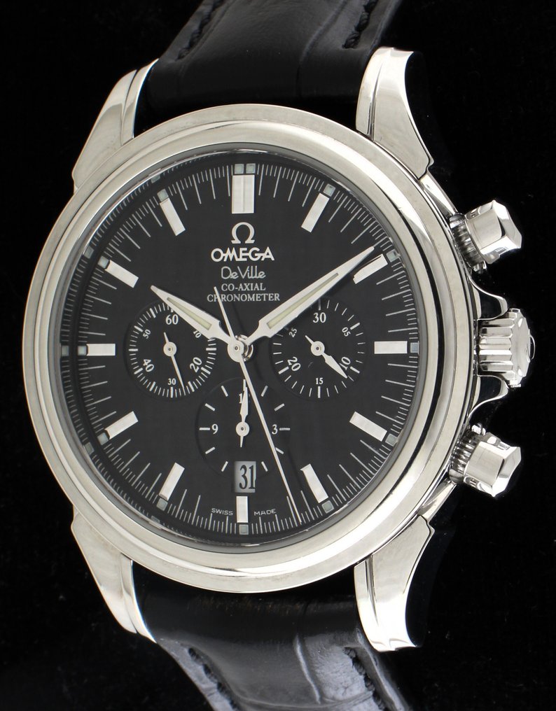 Omega - 'De Ville' - Column Wheel Chronograph - Co-Axial Escapement - Certified C.O.S.C. Chronometer - Full - Ref. No: 4841.50.31 - Men - 2005 #1.0