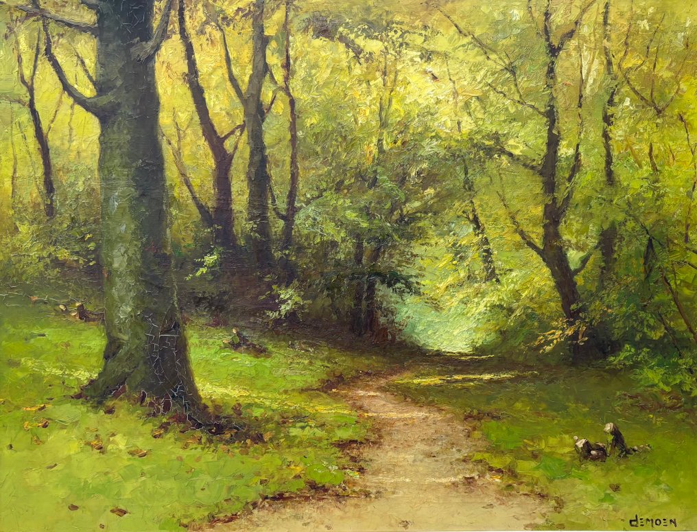 Albert Demoen (1916-1992) - Bosgezicht #1.0