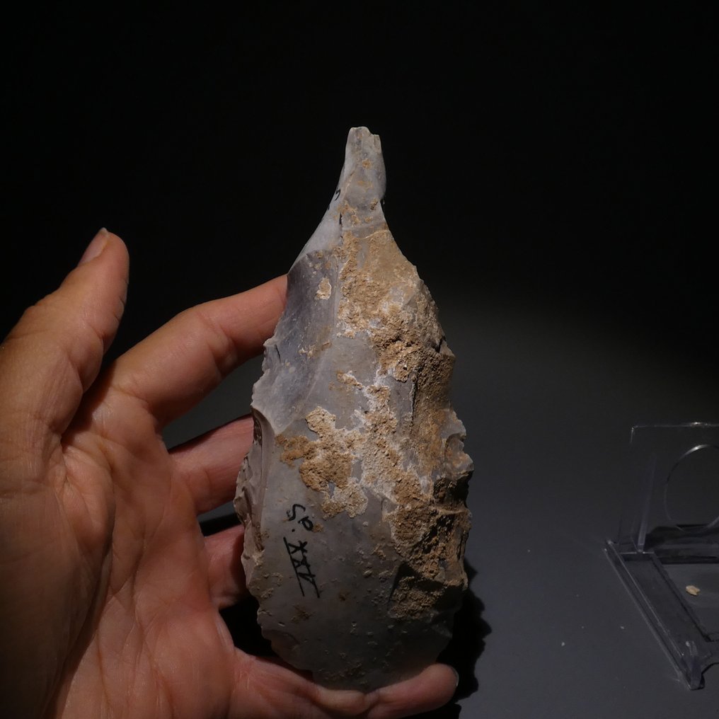 Neolithic Big Flint. 15 cm L. Knife - 5000  BC Axe  (No reserve price) #4.3