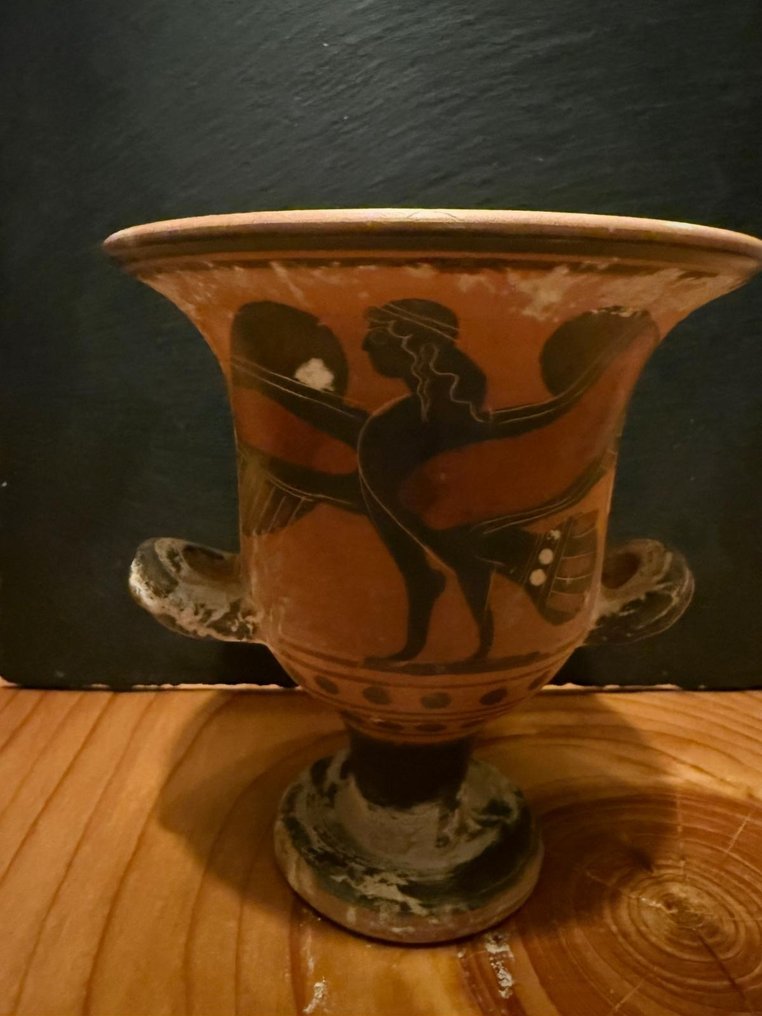 Earthenware Vase - 12 cm - Replica of craters #1.0