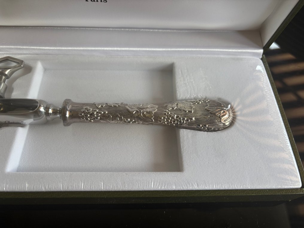 Christofle - Pince à gîgot model vigne - Πιατέλες σαλάτας - Ασημένιο μέταλλο - 2023 #3.2