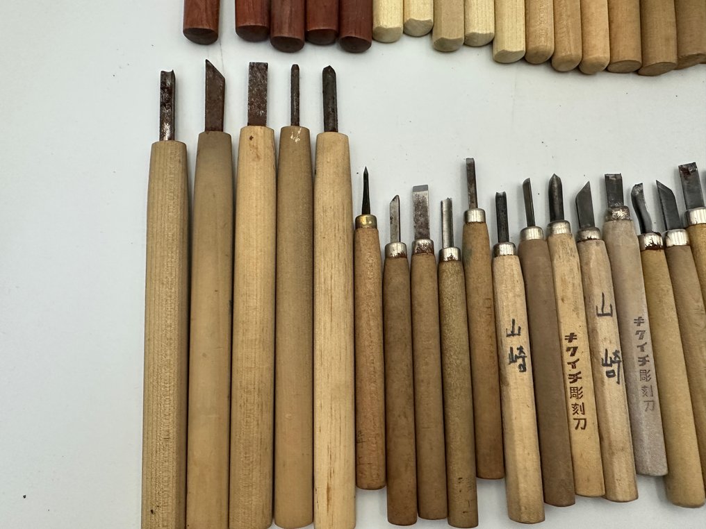 雕刻, Japanese carving knives, multiple items for sale 彫刻刀 - 18 cm - 鐵 #3.2