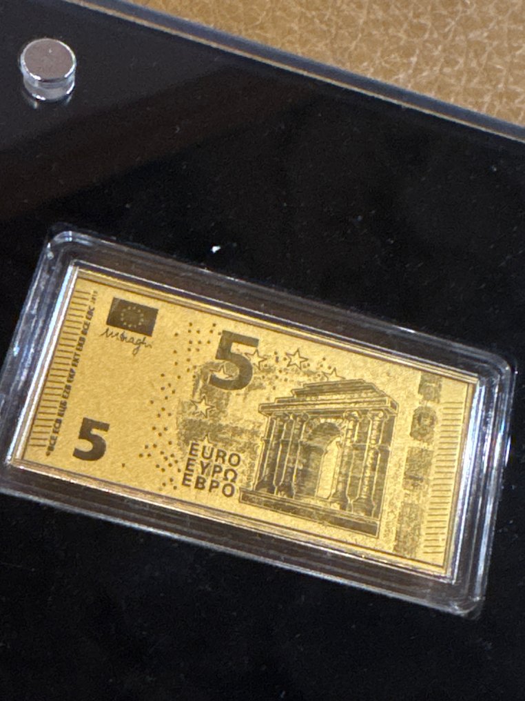 Γερμανία. Medal 1/200 Oz, small 5 Euro banknote  (χωρίς τιμή ασφαλείας) #1.0