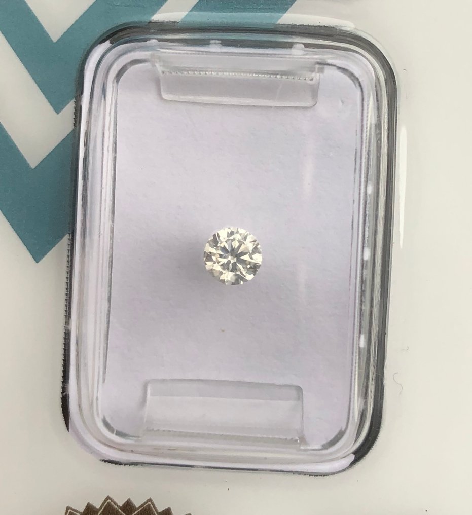 χωρίς τιμή ασφαλείας - 1 pcs Διαμάντι (Φυσικό) - 0.18 ct - Στρογγυλό - I - I1 - International Gemological Institute (IGI) - Φυσικός Διαμάντης #3.2