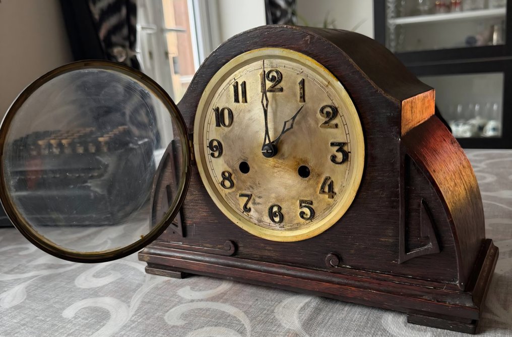 Ur - Træ, Messing - 1920-1930 #1.0